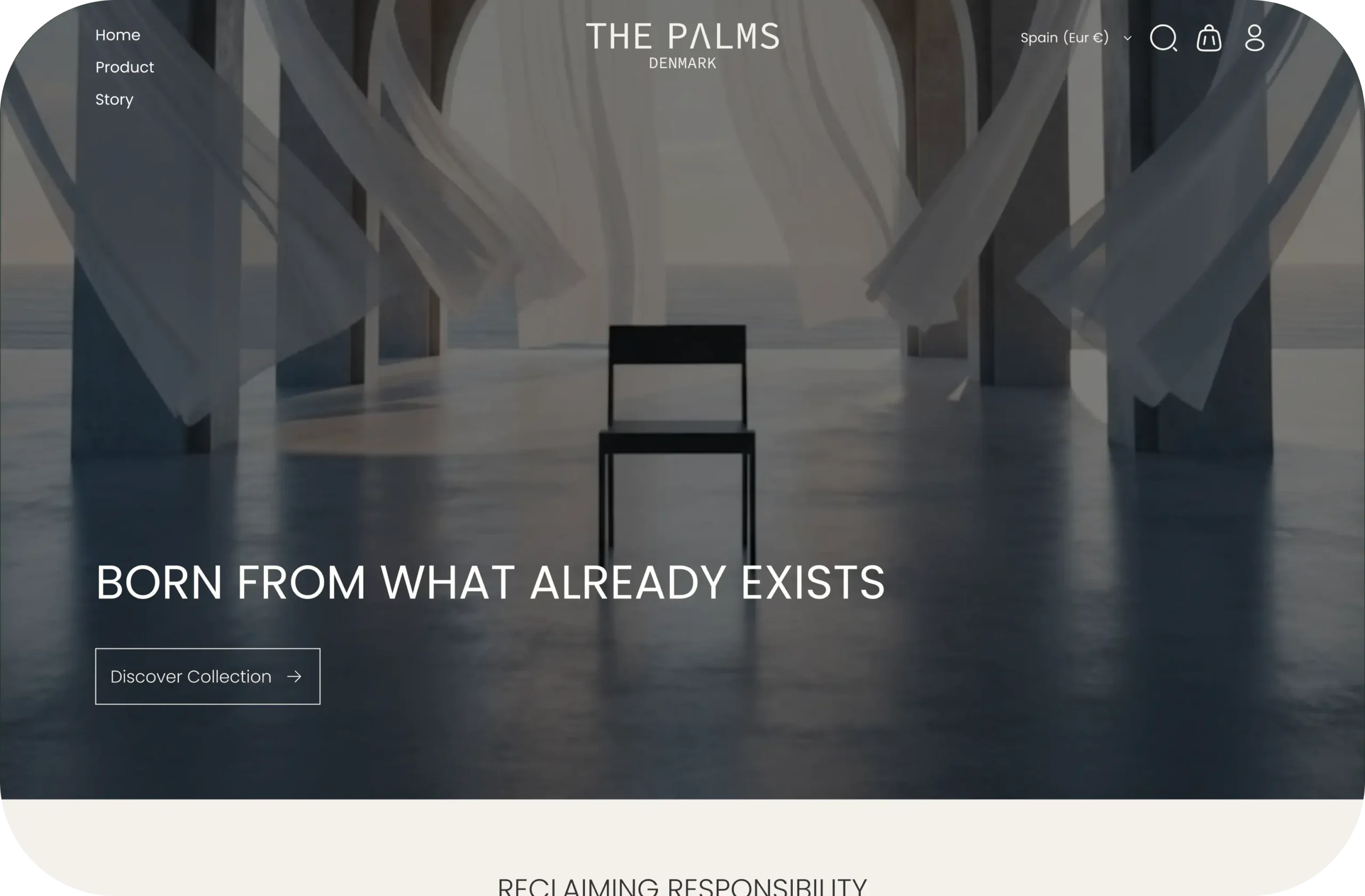 PALMS preview mockup